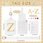 Personalized Initial Luggage Tags - Image 2