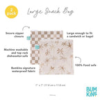 Bumkins Reusable Sandwich and Snack Bags, - Image 5