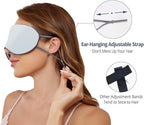 Sleeping Mask 2 Pack, Cool Double-Sided Use of Sleep Mask, Super Soft Blindfold - Image 4