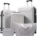 Merax Luggage Sets, Durable Hardshell 3 Piece Suitcase by Merax