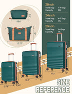 Luggage Sets 5 Piece, Suitcases - Image 6