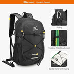 SKYSPER Small Hiking Daypack, 20L Lightweight Travel Backpacks Day Hike Pack - Image 6