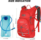 LARIPOP Hydration Backpack, 18L Hiking Backpack - Image 2