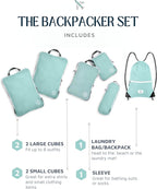 Large Compression Packing Cubes 6 Piece Set - Image 8