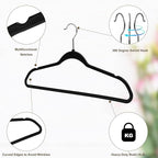 Quality Hangers 160 Pack Slim Plastic Hangers - Image 5