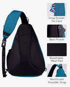 WATERFLY Large Crossbody Sling Bag: Over Shoulder Backpack Daypack Casual Cross - Image 5