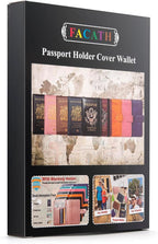 Passport Holder for Travel Passport Cover for Men Passport Wallet Case - Image 8