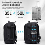 Vacuum Backpack for Men, 50L Expandable Compression Backpack - Image 6