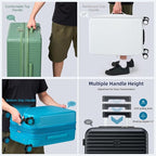 Hard Shell Suitcases Airline Approved 20 Inch Carry on Luggage - Image 8