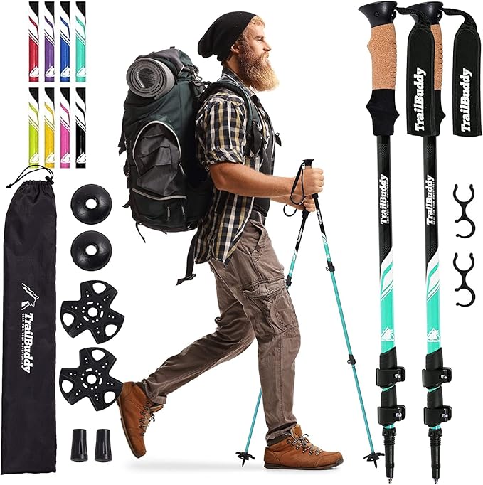 TrailBuddy Trekking Poles by TrailBuddy