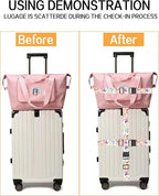 Luggage Straps for Suitcases, Adjustable Travel Belt, Durable Wide Luggage Strap - Image 4