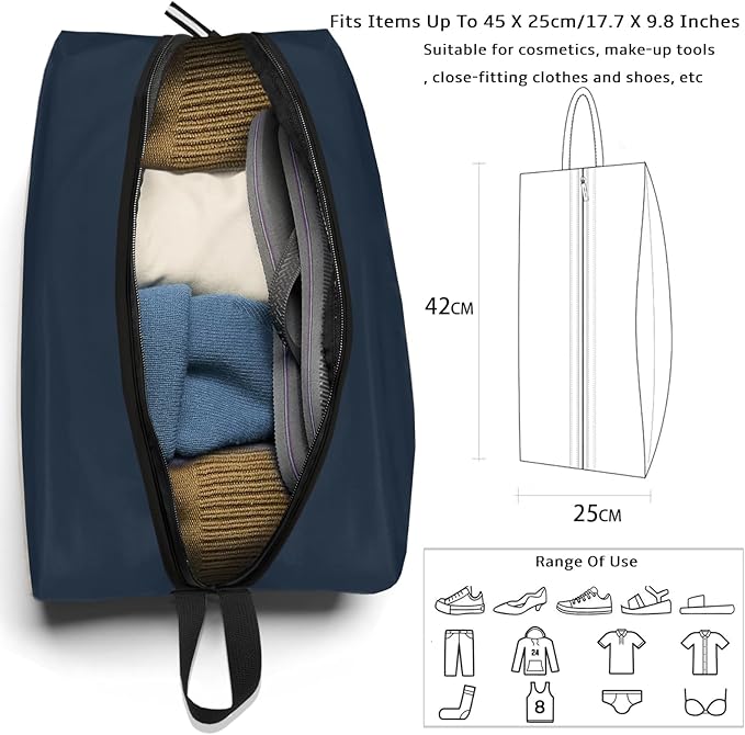 Waterproof Shoe Bag Odor Absorbing Multifunctional Storage Lightweight Shoe - Image 4