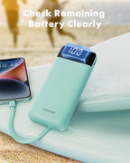 charmast Portable Charger with Built in Cables, Power Bank with Cords Wires - Image 7