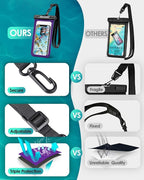 Hiearcool Universal Waterproof Phone Pouch, Dry Bag Compatible - Image 4