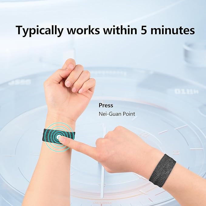 Motion Sickness Wristband, Anti-Nausea Acupressure Wrist Band - Image 5