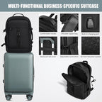 buy 0ne get 0ne free! Carry On Luggage Front Opening 20in Suitcase - Image 5