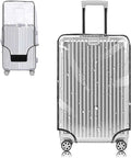 Yotako Clear PVC Suitcase Cover Protectors 30 Inch Luggage Cover Protectors by YOTAKO