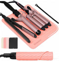 Oversize Large Silicone Heat Resistant Mat, 13.19" x 10.24" Professional Heat Mat for Curling Iron, Portable Vanity Decor Makeup Mat Cover for Travel Vanity Salon (Orange)