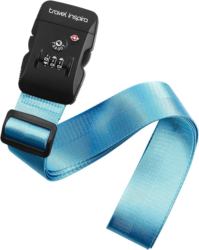 Travel Inspira Luggage Straps for Suitcases by TravelInspira