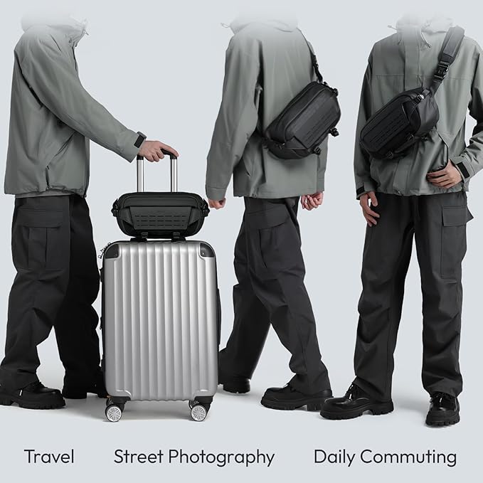 ULANZI Camera Sling Bag, Water-Resistant Camera Case - Image 8