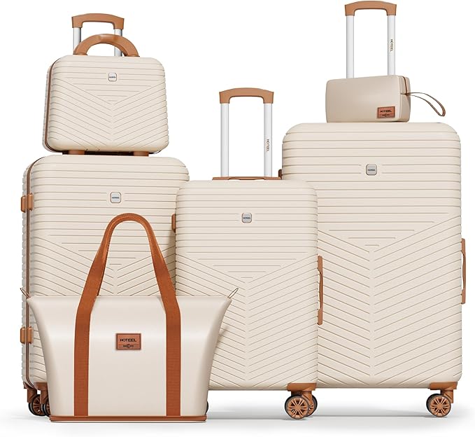 Hoteel 6 Piece Luggage Set by HOTEEL