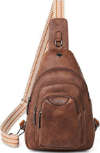 10L Crossbody Sling Bag for Women Men Anti Theft Cross Body Fanny Pack Belt Bag by Leresas