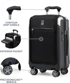 Travelpro Platinum Elite Hardside Expandable Carry on Luggage, 8 Wheel Spinner - Image 3