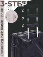 Luggage Sets 5 Piece, Suitcases - Image 3