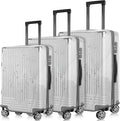 0.4mm Thick Transparent PVC Luggage Protector Cover Set, Waterproof TSA by Gigabit