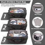 ZOMFELT Travel Duffle Bag for Men, Waterproof Canvas Overnight Duffel Bag - Image 2