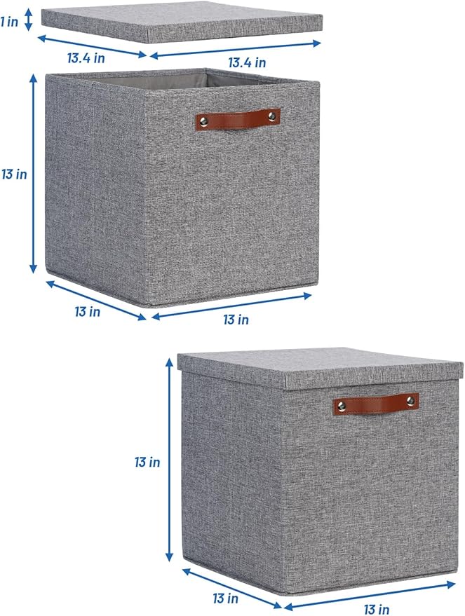 Temary Fabric Storage Bins - Image 2