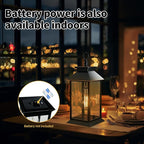 2 Pack Hanging Solar Lanterns Glass Solar Lights Outdoor Waterproof Upgraded - Image 6
