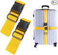 2Pcs Luggage Straps for Suitcase Travel Accessories TSA Approved, 80In Long by Ajmyonsp