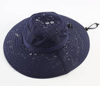 Home Prefer UPF50+ Mens Sun Hat Wide Brim Fishing Hat Foldable Large Brim UV - Image 8