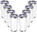 DOMICARE 20oz Tumbler with Lid Stainless Steel Tumblers Bulk, Double Wall by VisittheDOMICARE