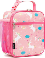 FlowFly Kids Lunch box Insulated Soft Bag Mini Cooler Back to School Thermal by FlowFly