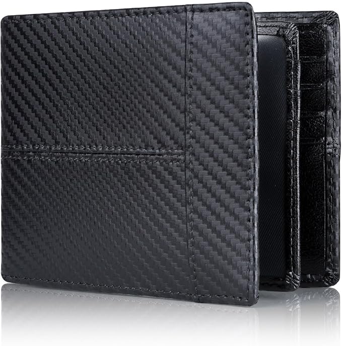 Swallowmall Mens Wallet Rfid Blocking Leather Wallet by Swallowmall