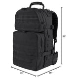 Outdoor MEDIUM BACKPACK (Black)