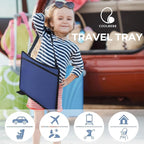 COOLBEBE Kids Travel Tray for Toddler Car Seat, Travel Tray for Airplane - Image 9