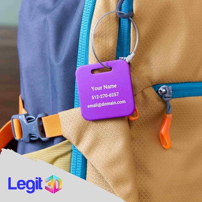 Custom Metal Luggage Tags - Image 5