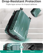 BAGSMART Expandable Carry On Luggage 22x14x9 Airline Approved, 1OO% PC - Image 6