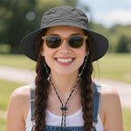 Durio Waterproof Bucket Hats for Woman UPF 50+ Sun Hat UV Protection Packable - Image 6