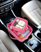 2 Pack Clear Toiletry Bag, Portable Travel Makeup Pouch - Image 5