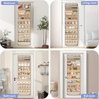 FENTEC 1 Pack Over The Door Shoe Organizer, 8-Tier Shoe Rack - Image 6
