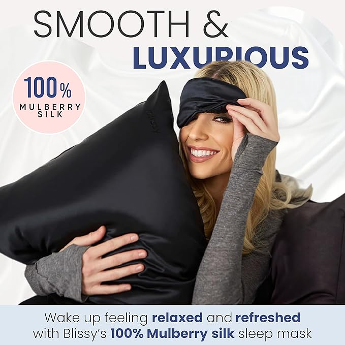 Blissy Silk Sleep Mask - Image 5