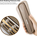 INKULEERTravel cutlery set, 18/8 stainless steel cutlery, Reusable utensils set - Image 2