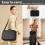 15“×11“Professional Makeup Train Case, Large Waterproof Travel Makeup bag - Image 6