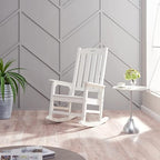 Psilvam Oversized Outdoor Rocking Chair, - Image 2