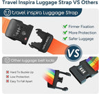 Travel Inspira Luggage Straps for Suitcases Travel Belt for Luggage TSA - Image 6