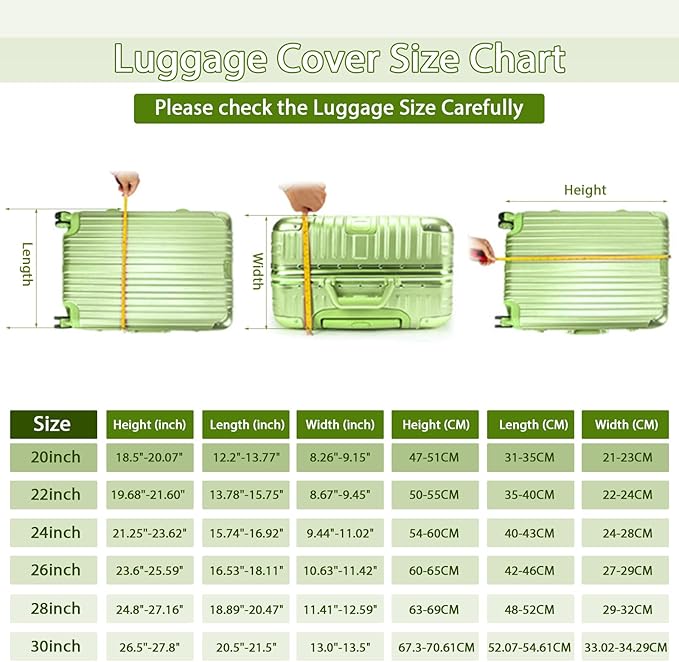 Thicken Clear Luggage Cover Protector - Image 3